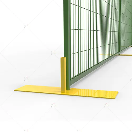 Powder coated Temporary Fencing Base