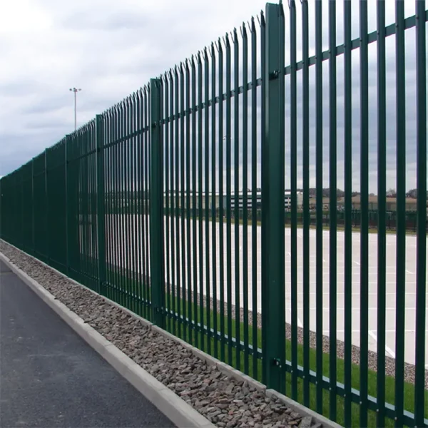 Security Steel Palisade Fence Panel