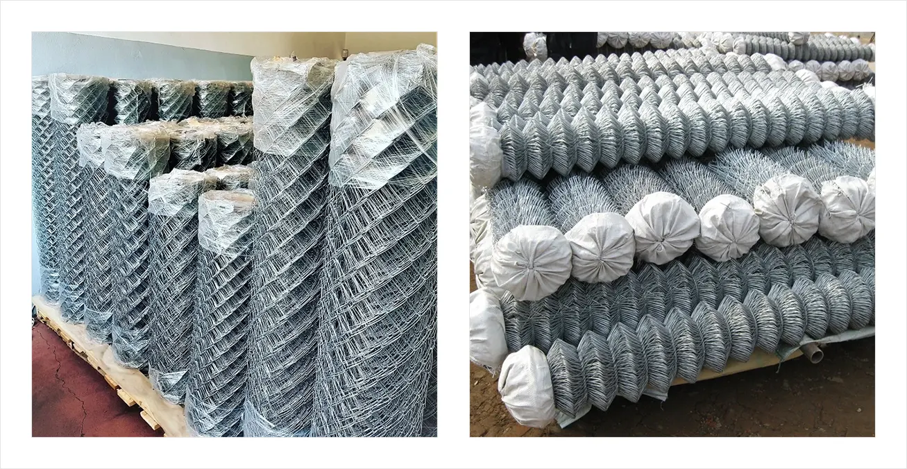Chain Link Mesh Packing