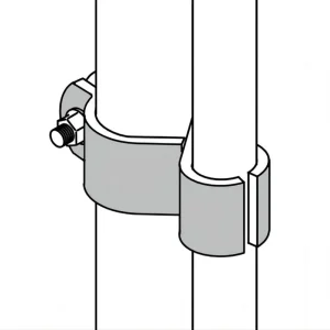 Clamp-On Hinges