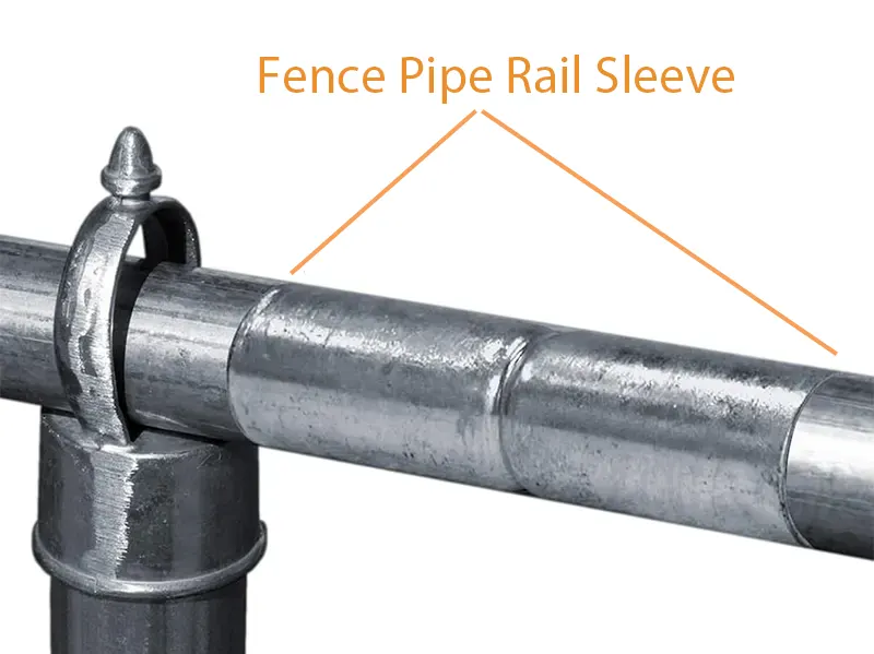 Fence Pipe Rail Sleeve
