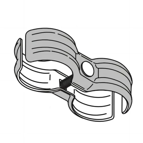 Galvanized Temporary Fence Clamps