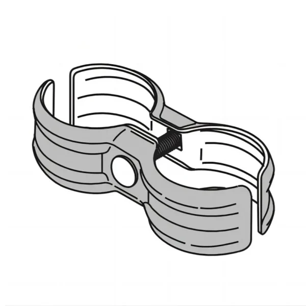 Galvanized Temporary Fence Clamps